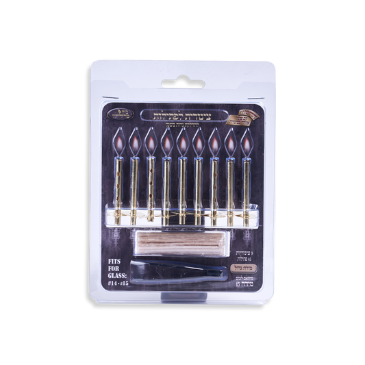 Tzinorot Gold With Wicks Large (4*24)