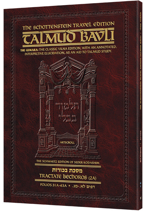 Bechoros 2A (#66a) Schott Travel Talmud
