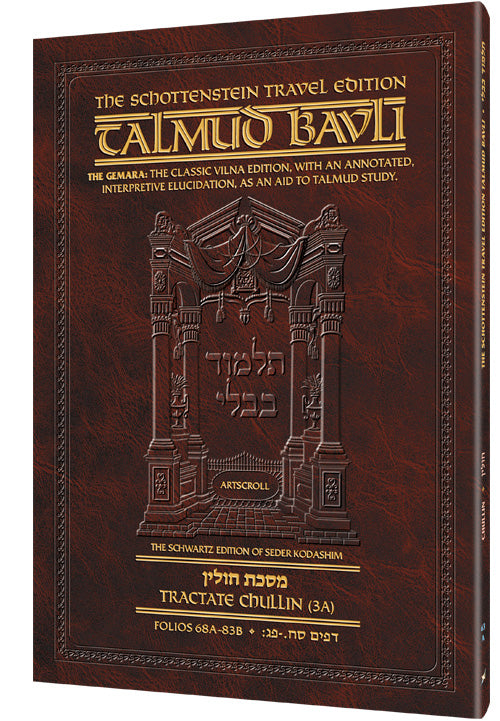 Chullin 3A (#63a) Schott Travel Talmud