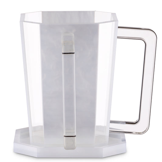 Acrylic Frosted Wash cup and Tray