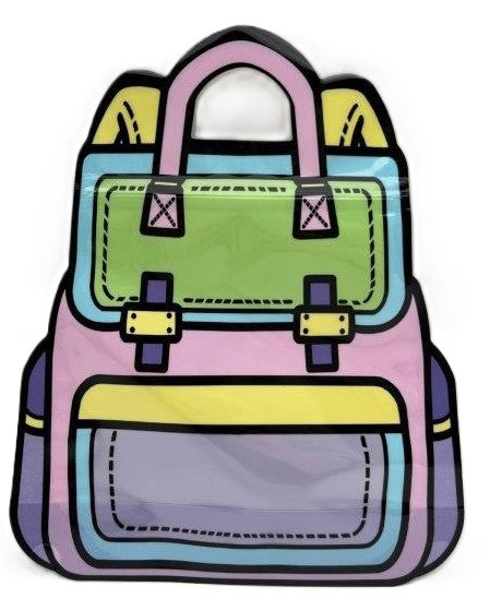 Green Mishloach Munos Bag Back pack shape 6 PP