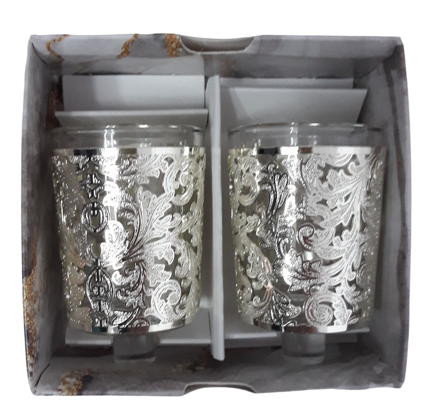 Neironim Glass With Silver 999 Silver Coated