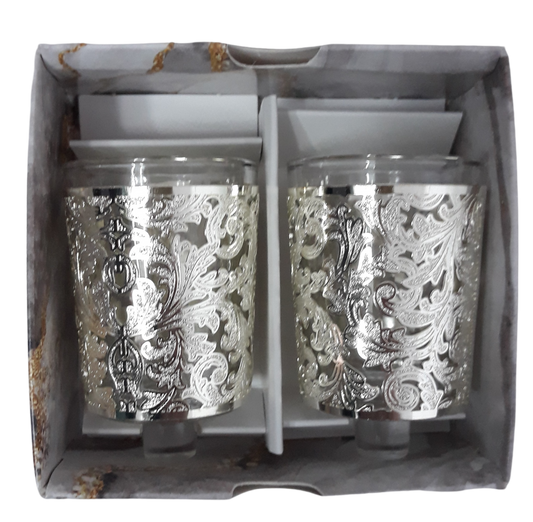 Neironim Glass With Silver 999 Silver Coated