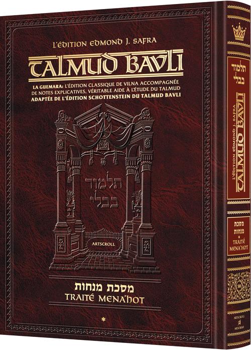 FRENCH TALMUD [Safra Ed.] Menachos 1