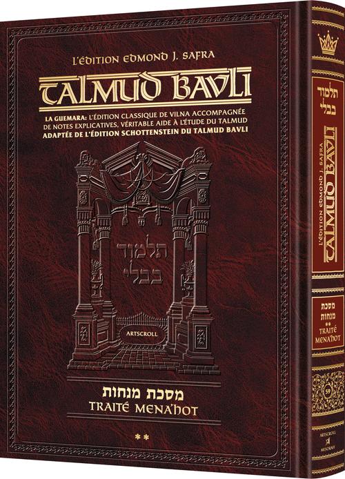 FRENCH TALMUD [Safra Ed.] Menachos 2