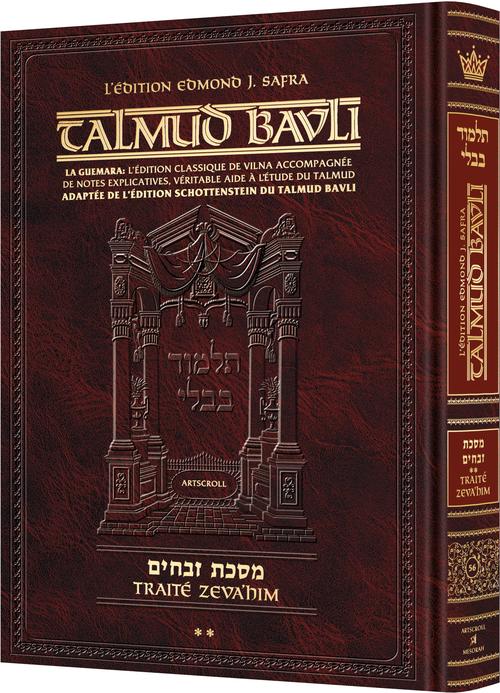 FRENCH TALMUD [Safra Ed.] ZEVACHIM 2