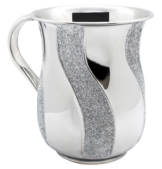 Stainless Steel Washing Cup Glittered Strips