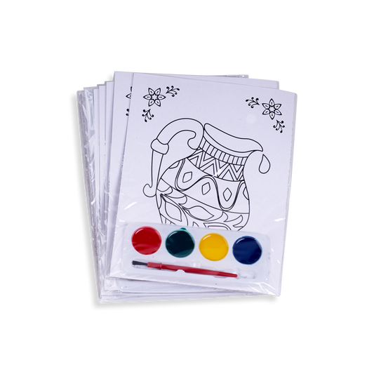 12 Personal Coloring Kits Chanukkah  - Pitcher 5x6.5"