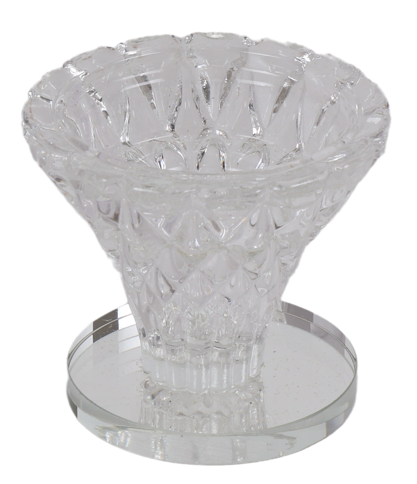 Classy Crystal Candlestick 2.5"