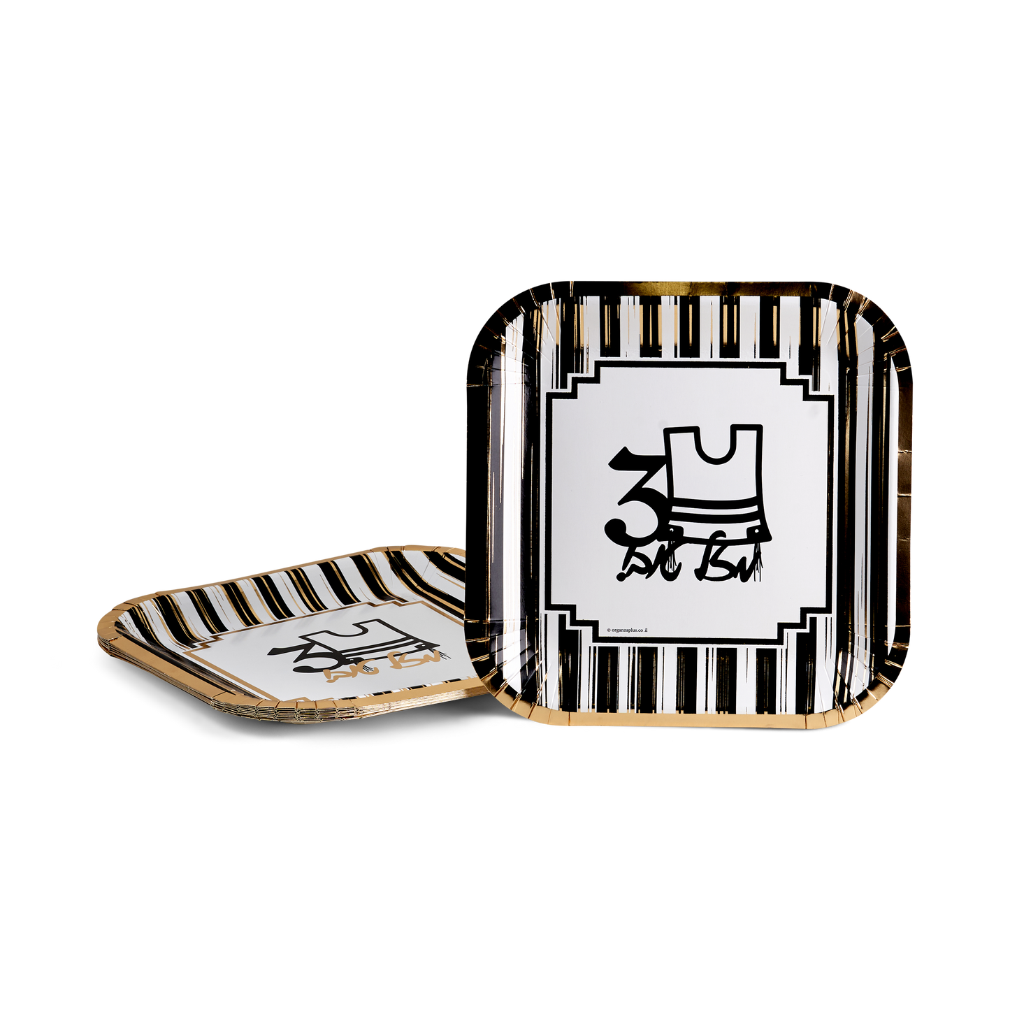 10 Upsherin/Tzitzis Plates 10"