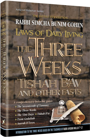 LAWS OF DAILY LIVING:Three Weeks,Tishah.. H/C