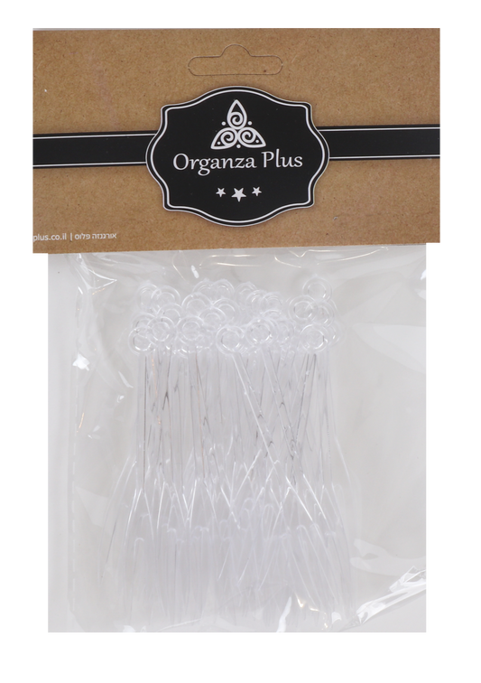 50 Clear Mini Forks