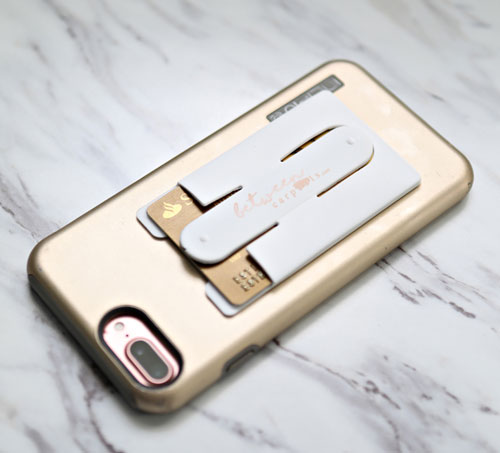 "Between Carpools" Card Holder / Phone Stand