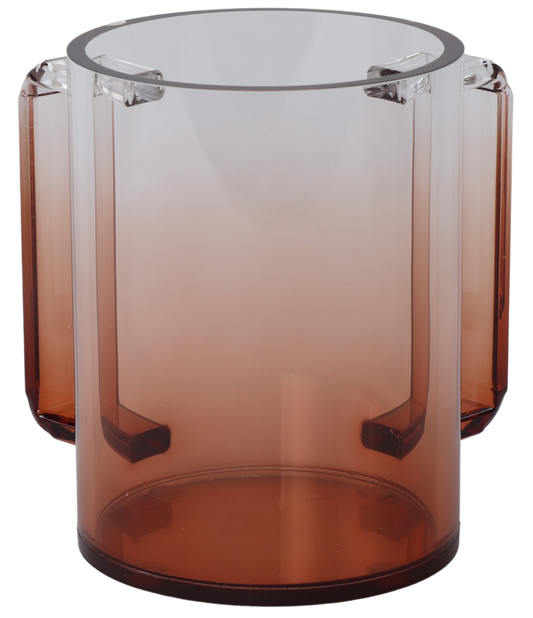 Acrylic Washing Cup Brown