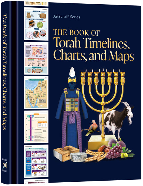 Enlarged The Book of Torah Timelines, Charts and Maps HC