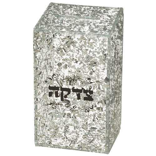 Perspex Tzedakah Box with Print 5.5x3"