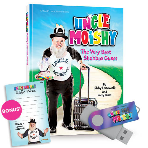 Uncle Moishy Book + USB Kit