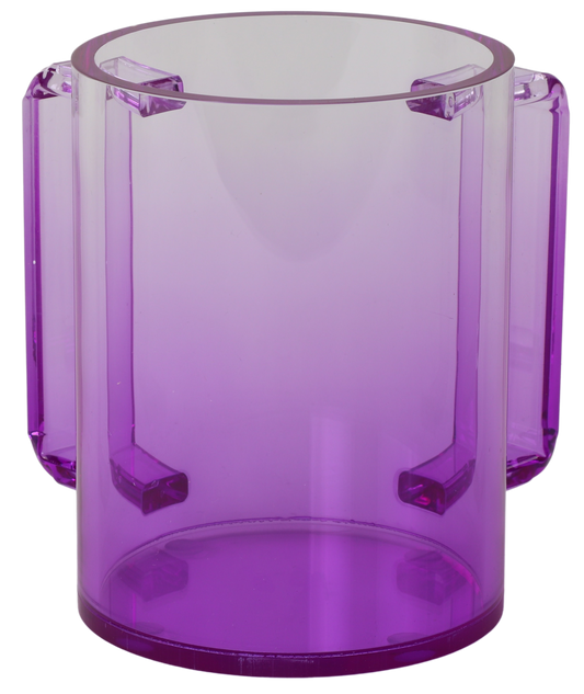 Acrylic Washing Cup Purple #8