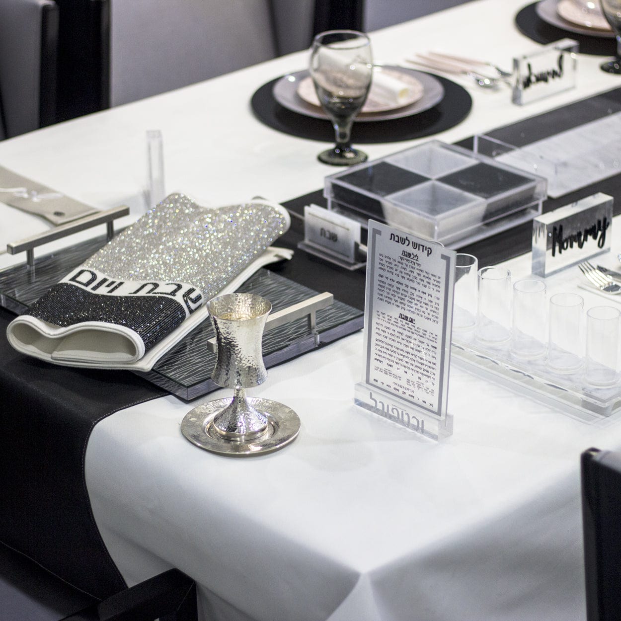 Blush & Gray Tablescape - Waterdale Collection