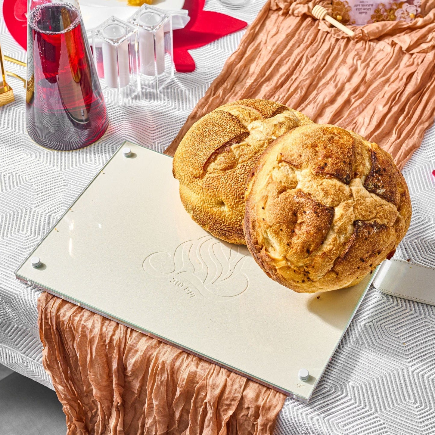 Embossed Regal Challah Board