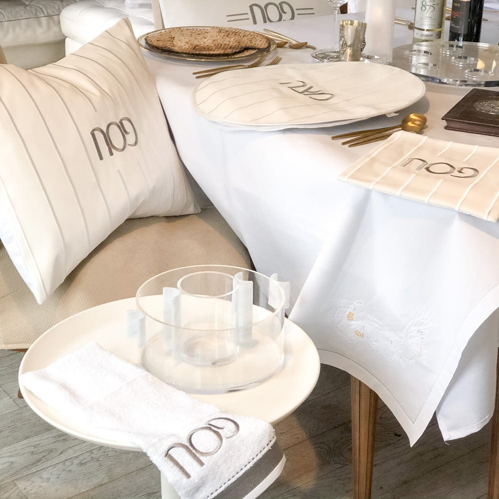 Embroidered Pesach Set - Waterdale Collection