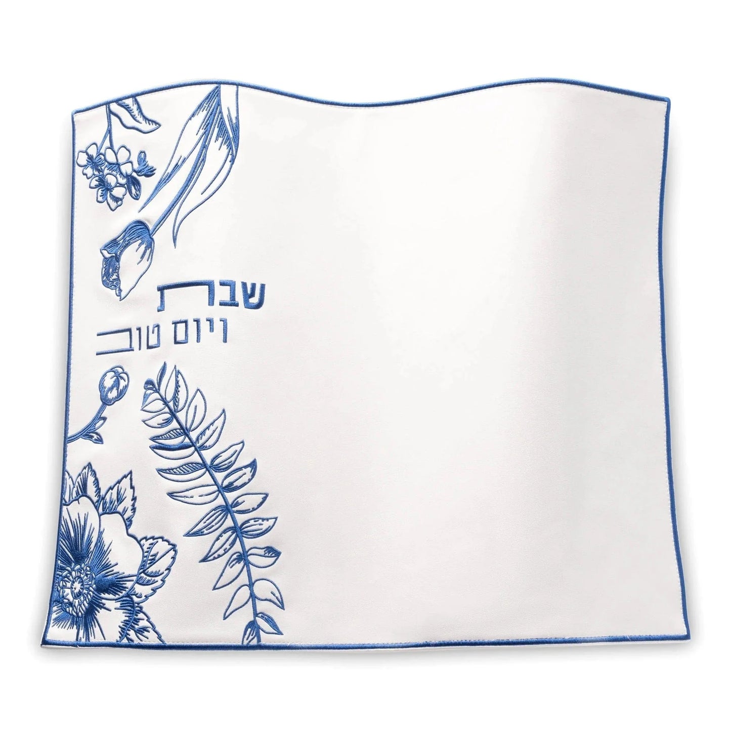 French Toile Challah Board & Cover Set