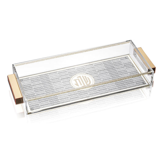 Geometric Bread / Towel Tray