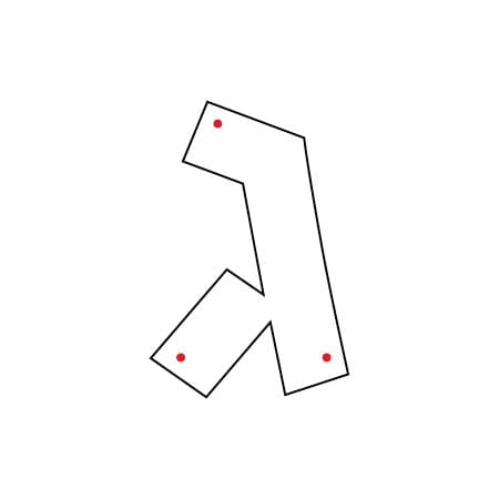 Kippah Letters (4) - Waterdale Collection