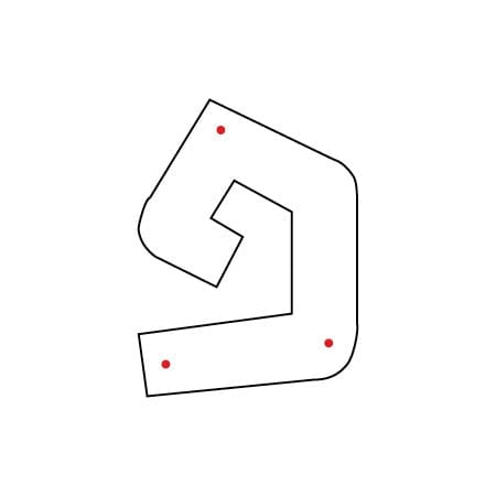 Kippah Letters (4) - Waterdale Collection