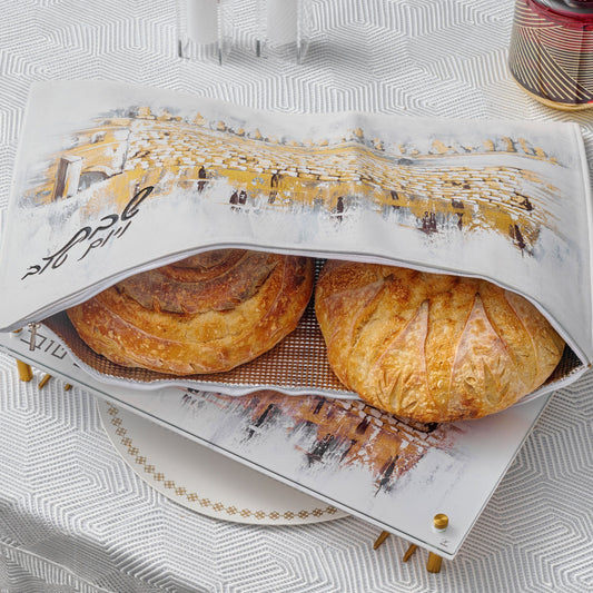 Painted Kosel Raised Challah Board