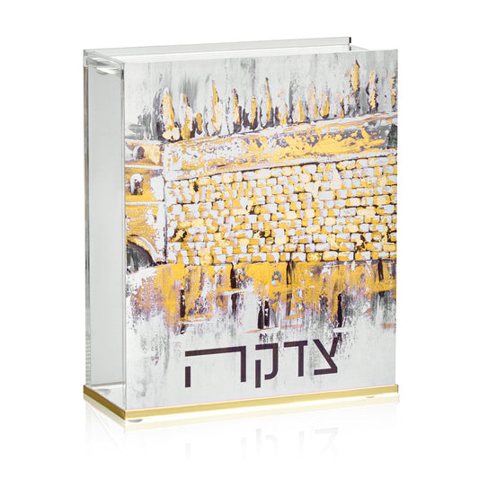 Kosel at Winter Tzedakah Box
