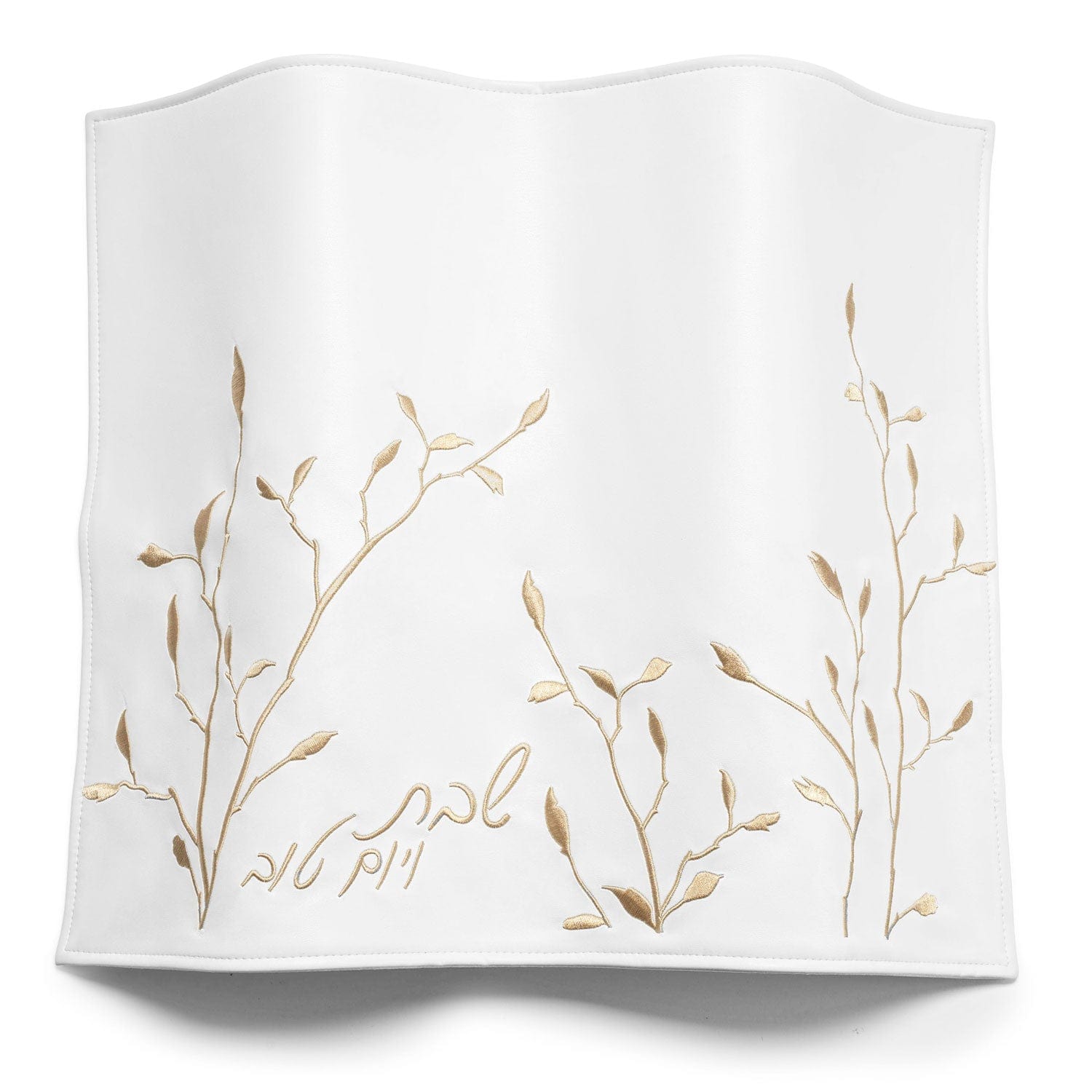 Leaf Embroidered Challah Cover - Waterdale Collection