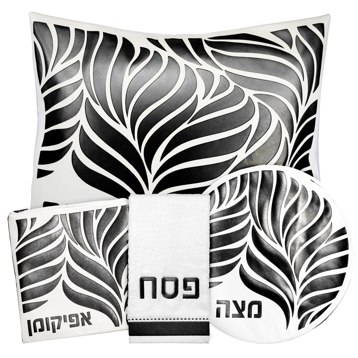 Leaf Laser Cut Pesach Set - Waterdale Collection