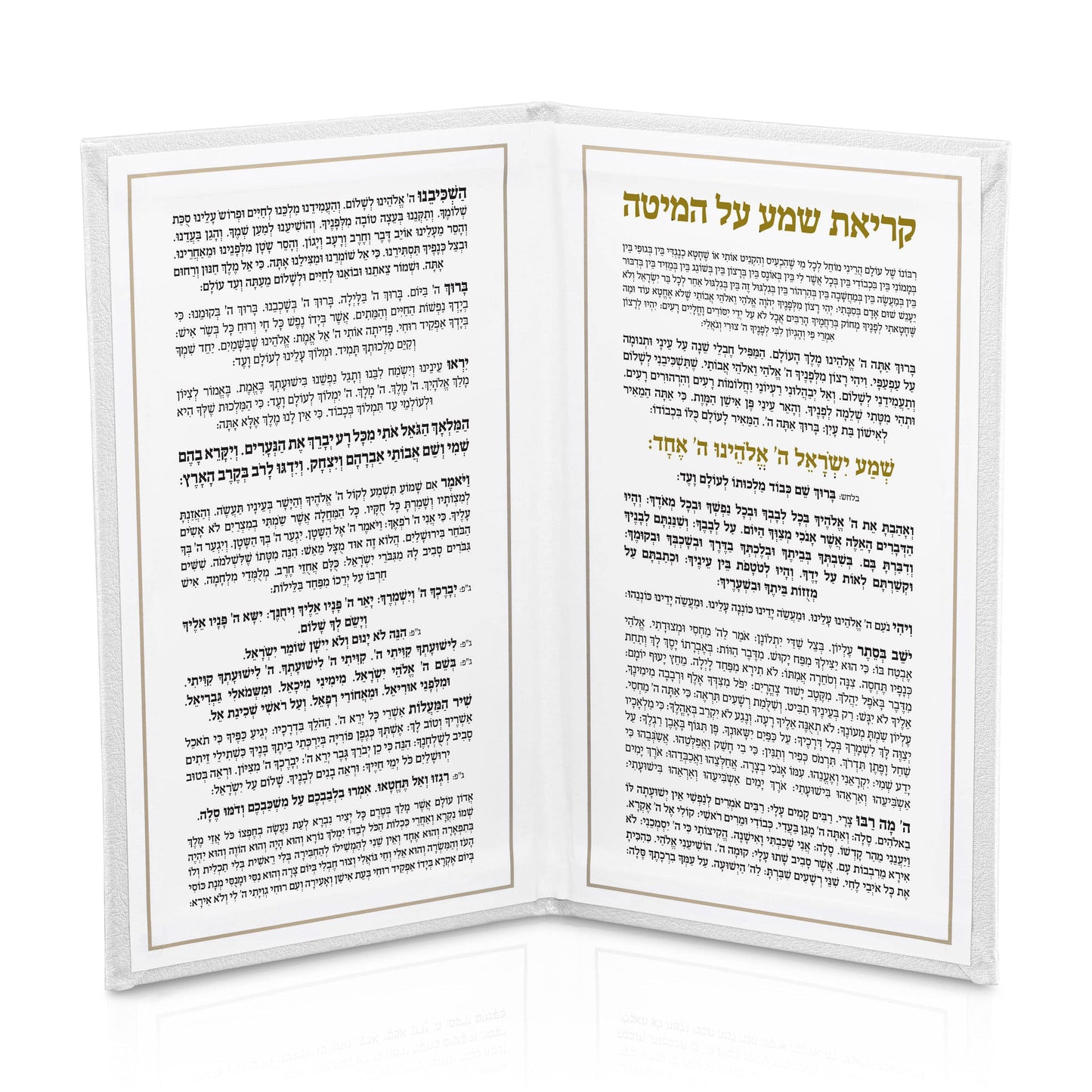 Leather Kriyas Shema Book