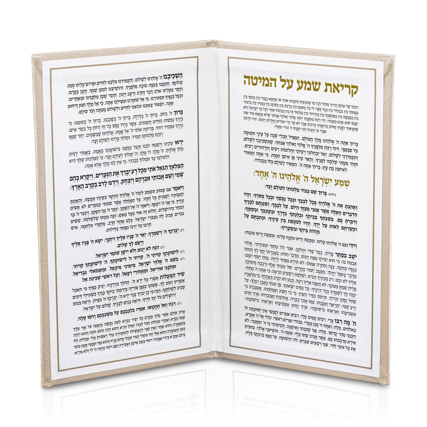 Leather Kriyas Shema Book
