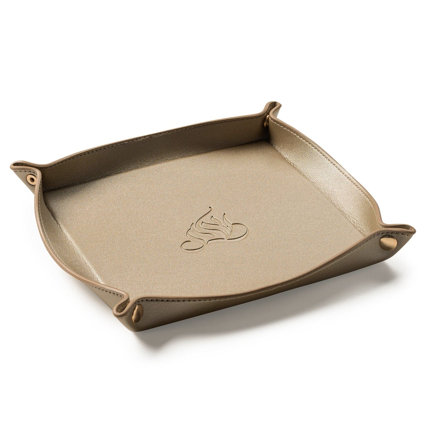 Leather Napkin Holder / Trinket Tray