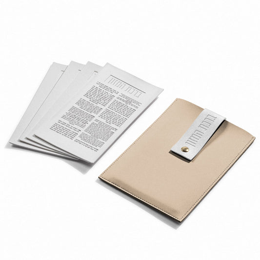 Leather Pouch Bencher Set