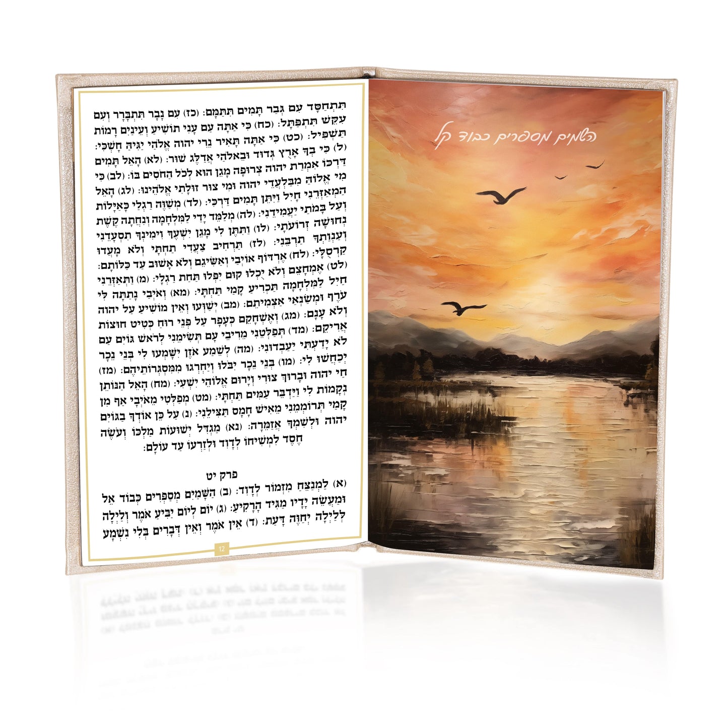 Leather Painted Tehillim