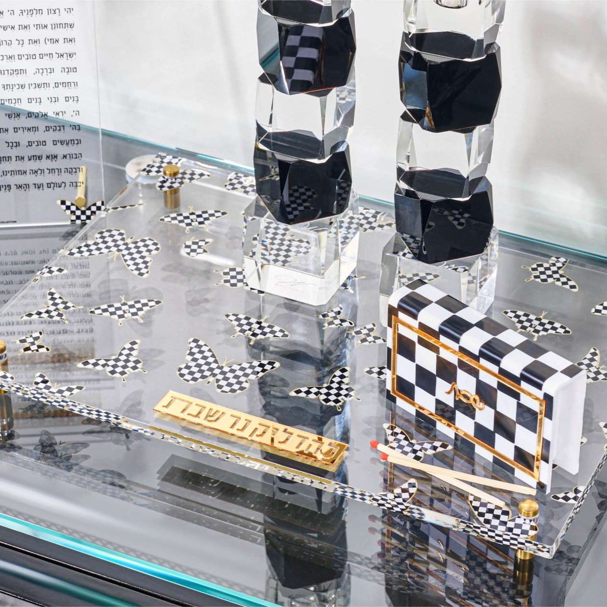 Onyx Butterfly Hadlokas Neiros Tray