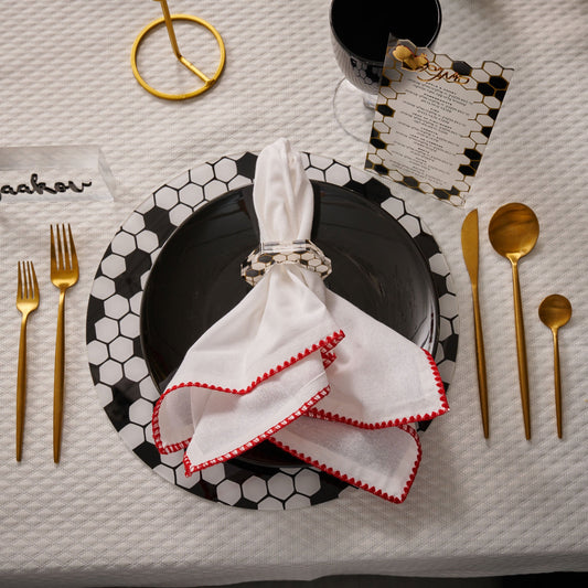 Onyx Napkin Rings - Waterdale Collection