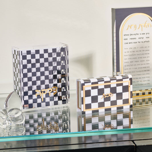 Onyx Tzedakah Box - Waterdale Collection