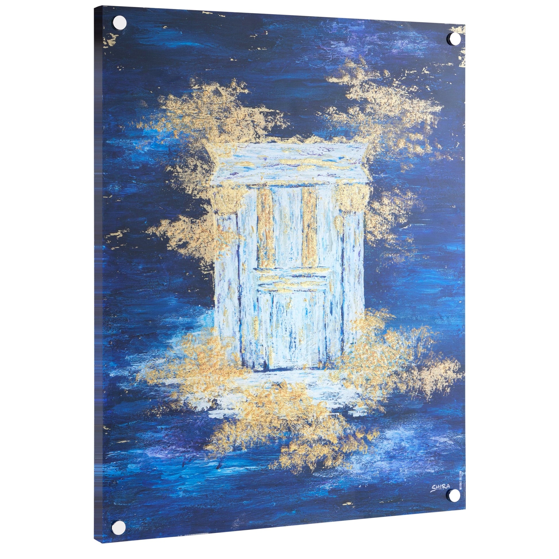 Painted Bais Hamikdash by Shira Licht - Waterdale Collection