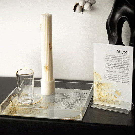 Painted Havdalah set - Waterdale Collection.