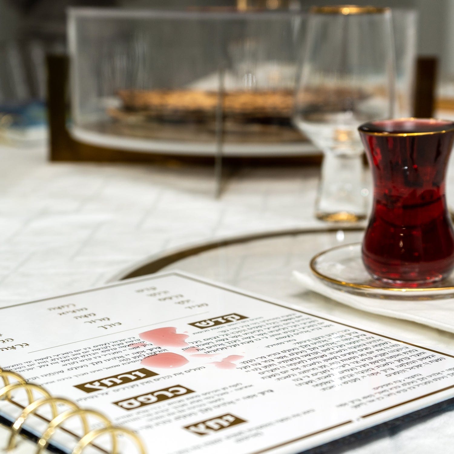 Painted Krias Yam Suf Haggadah - Waterdale Collection