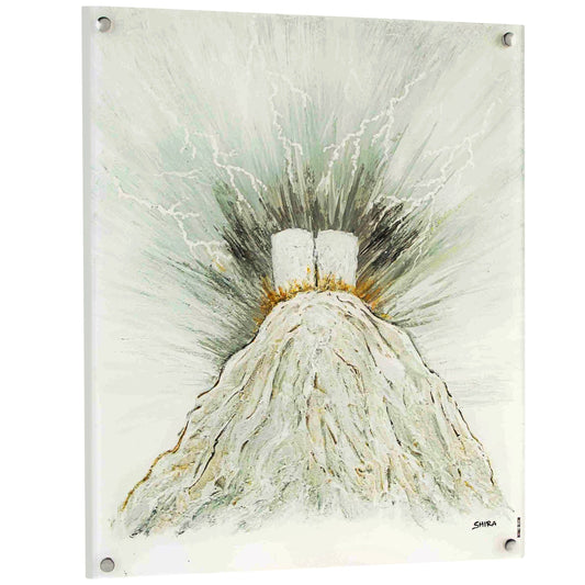 Painted Matan Torah by Shira Licht - Waterdale Collection