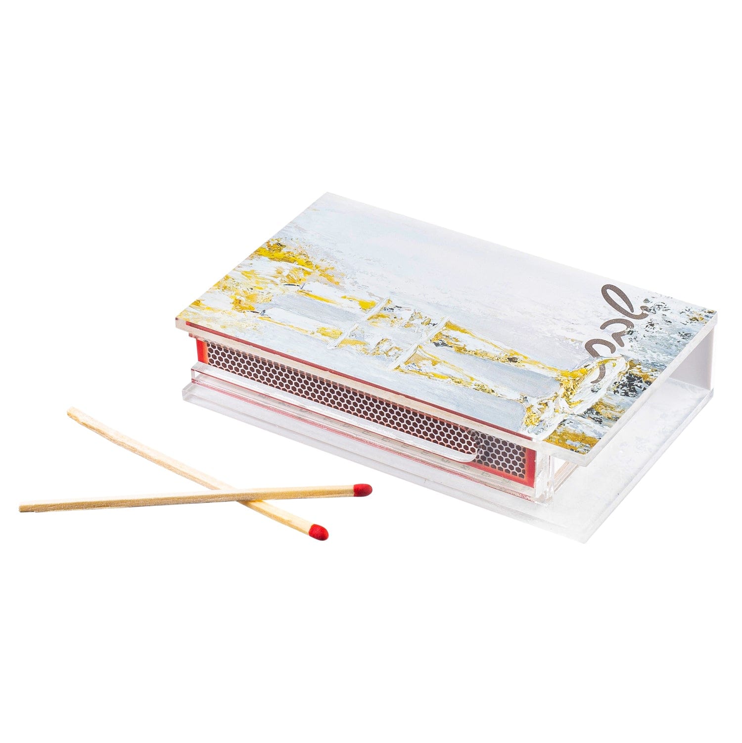 Painted Matchbox Holder - Waterdale Collection