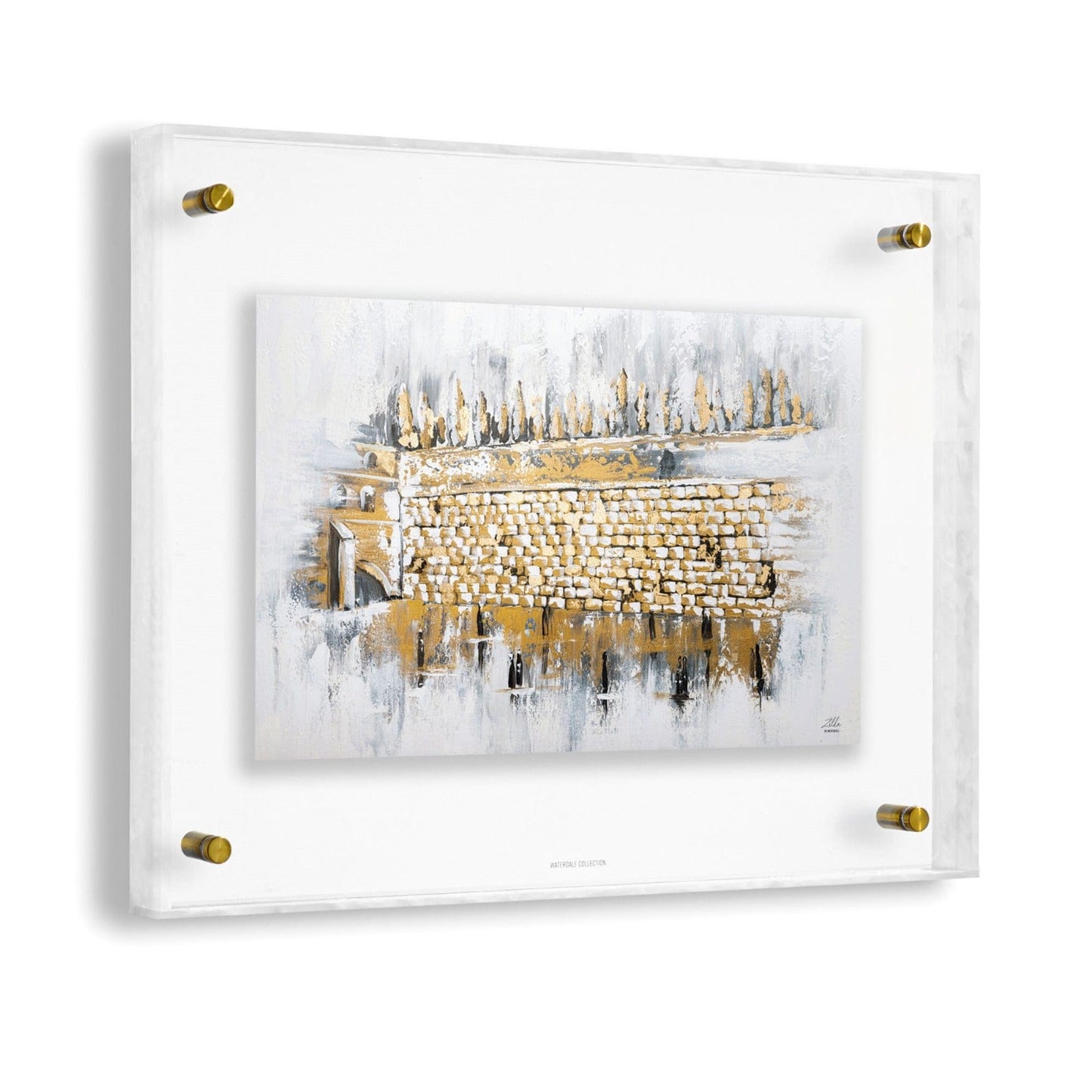 Pearlstone Frame Kosel at Winter Painting
