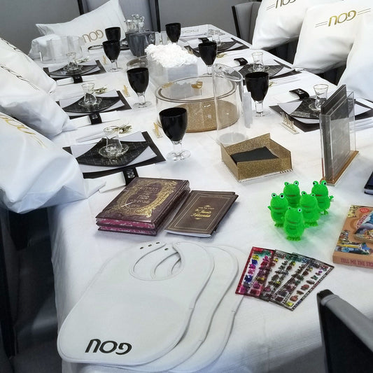 Pesach 2021 Tablescape - Waterdale Collection