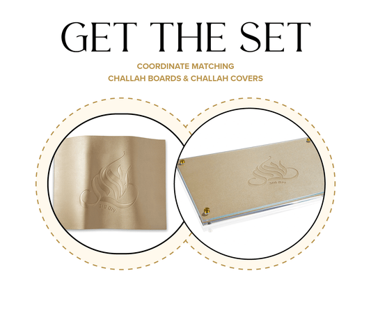 Regal Challah Board & Cover Set