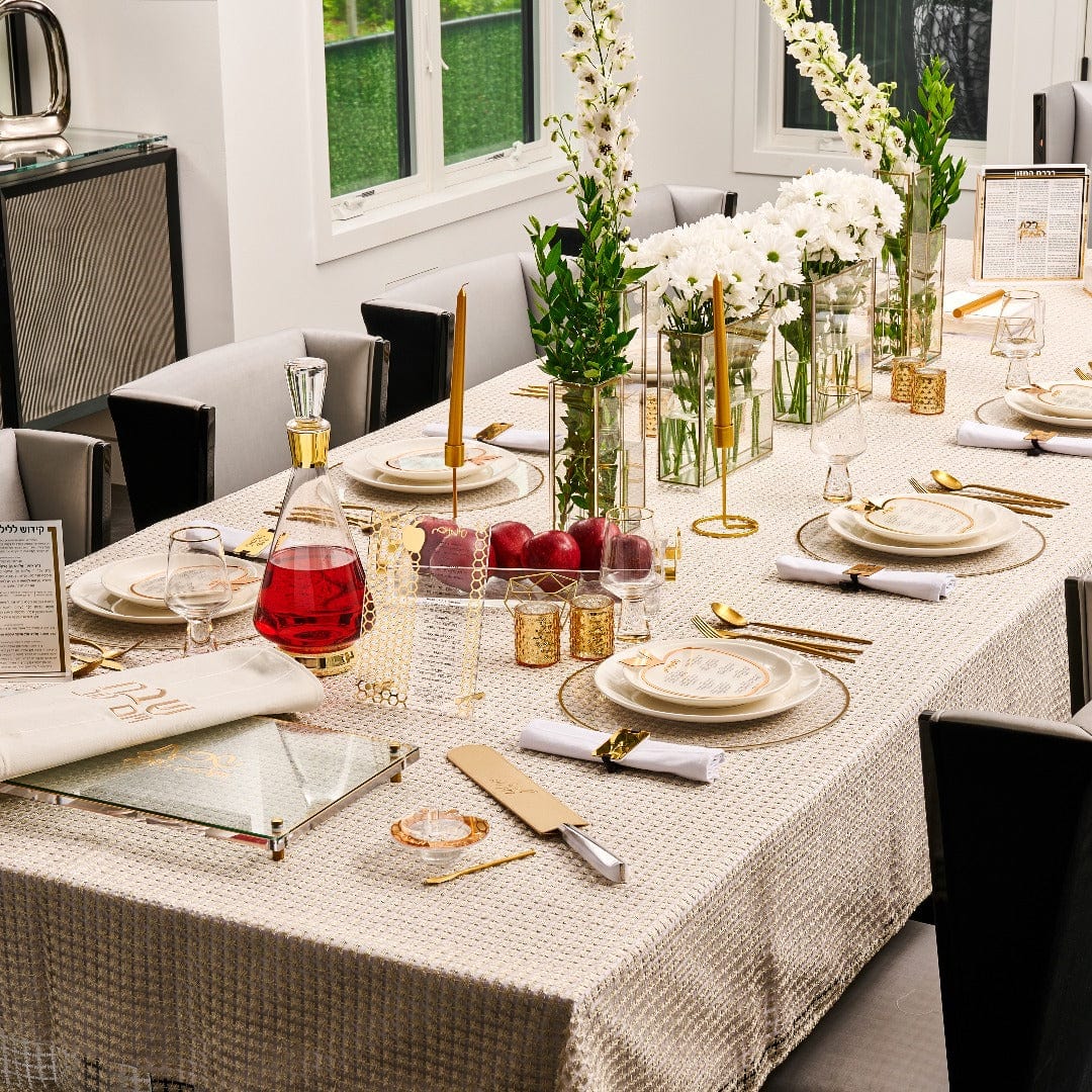 Rosh Hashana 2023 Classic Tablescape - Waterdale Collection